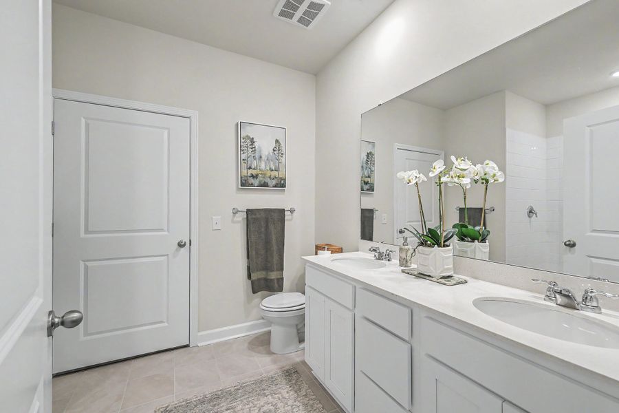 Furnished interior view inside a new home in Hammock Walk at Nexton, Summerville (Image 28).