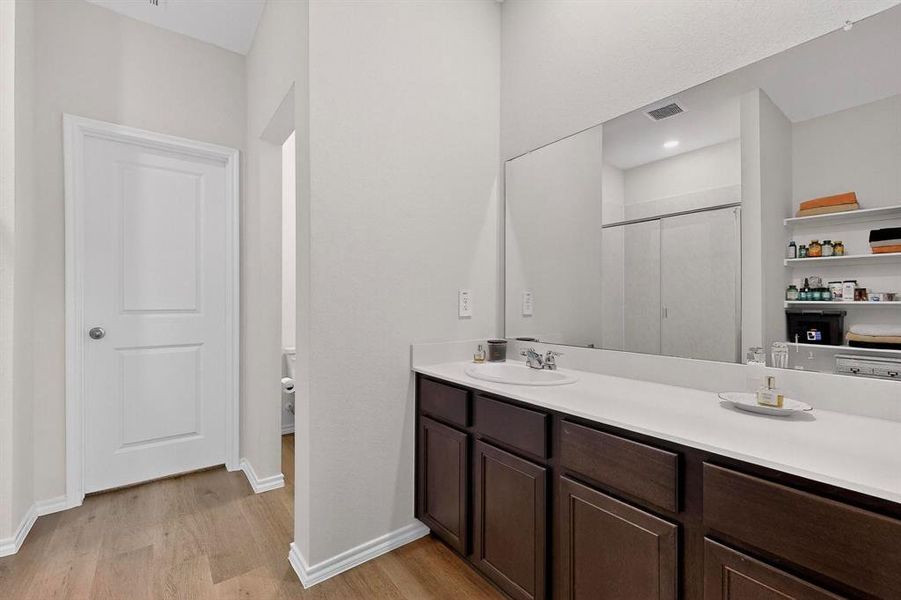 Furnished interior view inside a new home in , Providence Village (Image 10). Furnished interior view inside a new home in , Providence Village (Image 10).