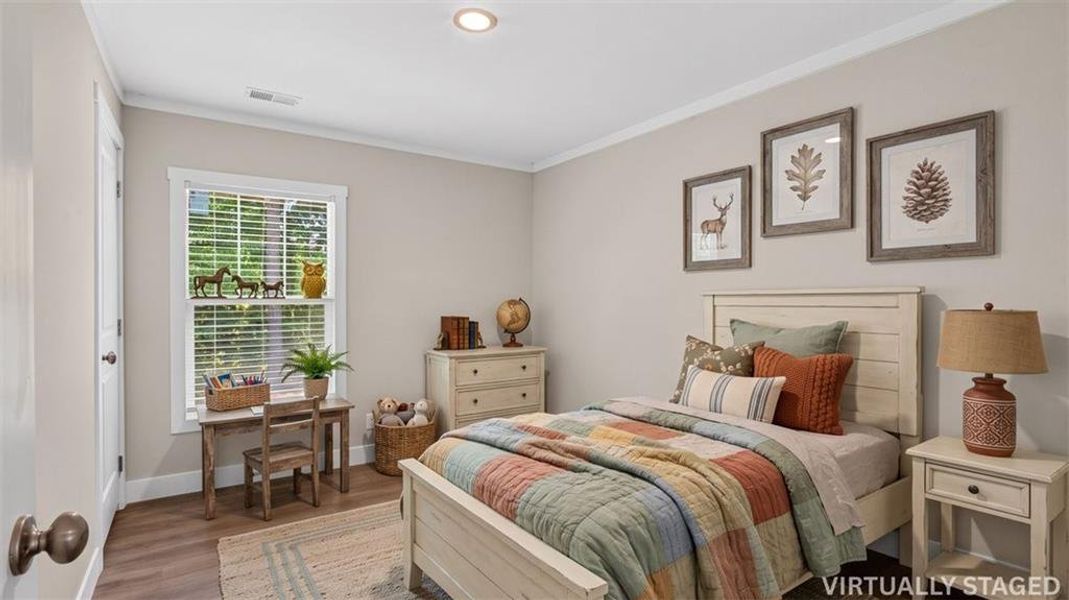Furnished interior view inside a new home in , Canton (Image 9).
