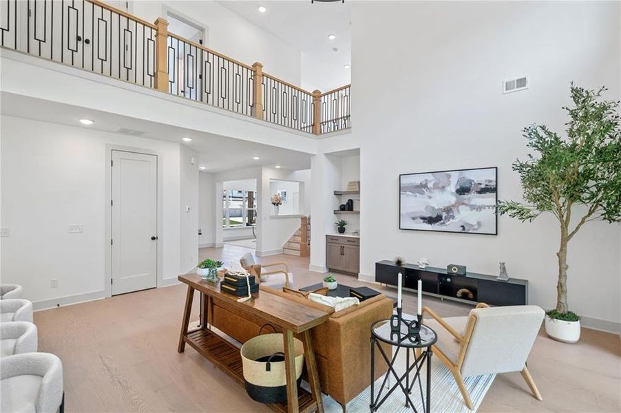 Furnished interior view inside a new home in , Woodstock (Image 51). Furnished interior view inside a new home in , Woodstock (Image 51).