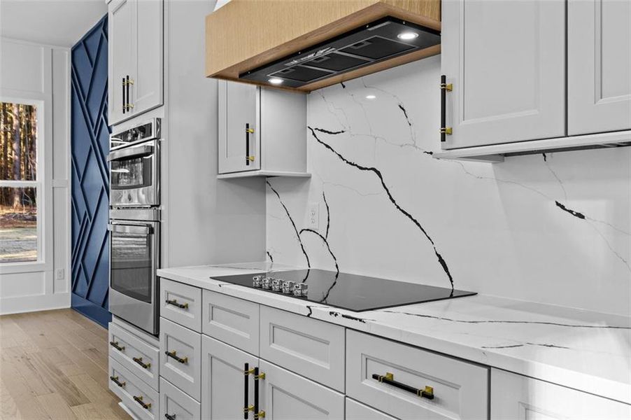 Furnished interior view inside a new home in , Monroe (Image 11).