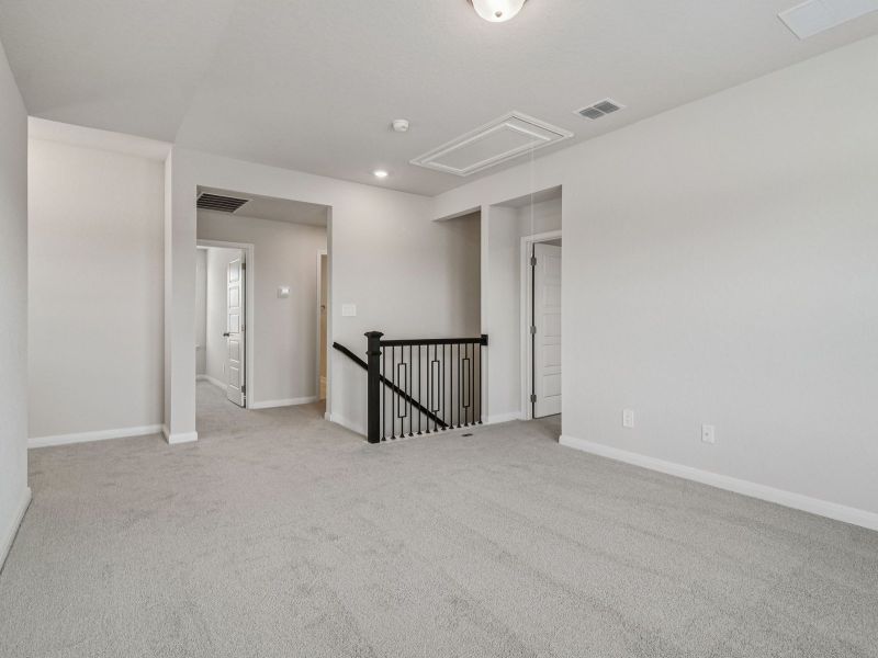 Spacious, unfurnished interior of a new home in Sagebrooke - Premier Series, San Antonio (Image 29). Spacious, unfurnished interior of a new home in Sagebrooke - Premier Series, San Antonio (Image 29).