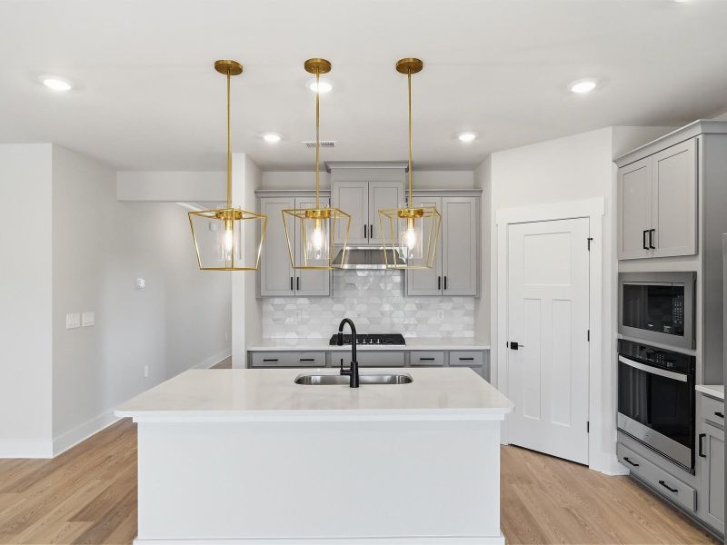 Furnished interior view inside a new home in Ashby Woods, Boiling Springs (Image 3).