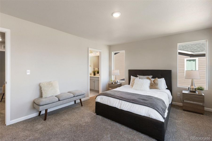 Furnished interior view inside a new home in , Longmont (Image 5).
