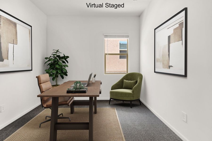 Furnished interior view inside a new home in Saguaro Reserve II, Marana (Image 10).