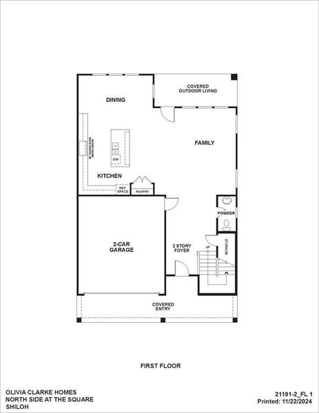 1st Floor plan