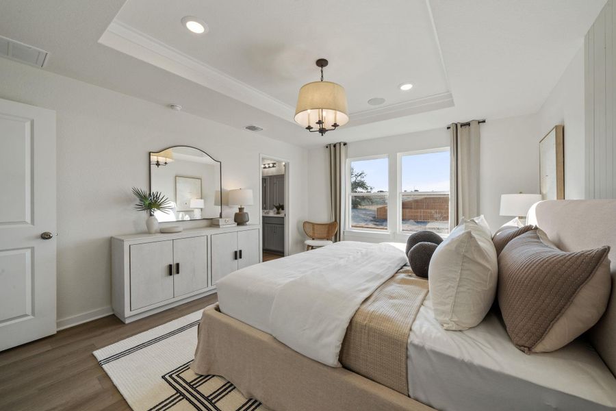 Furnished interior view inside a new home in Skyview, Belton (Image 15).