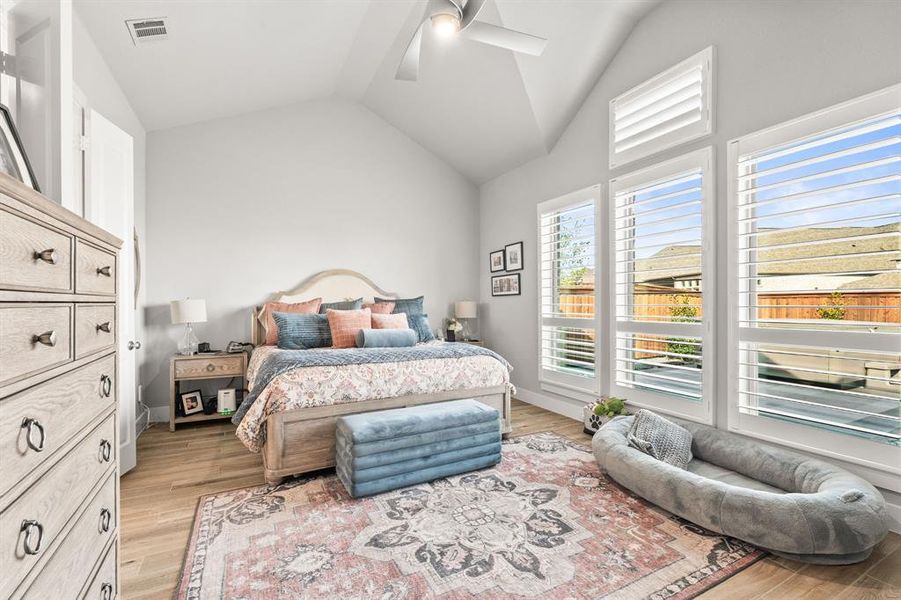Furnished interior view inside a new home in Trinity Falls, McKinney (Image 14).