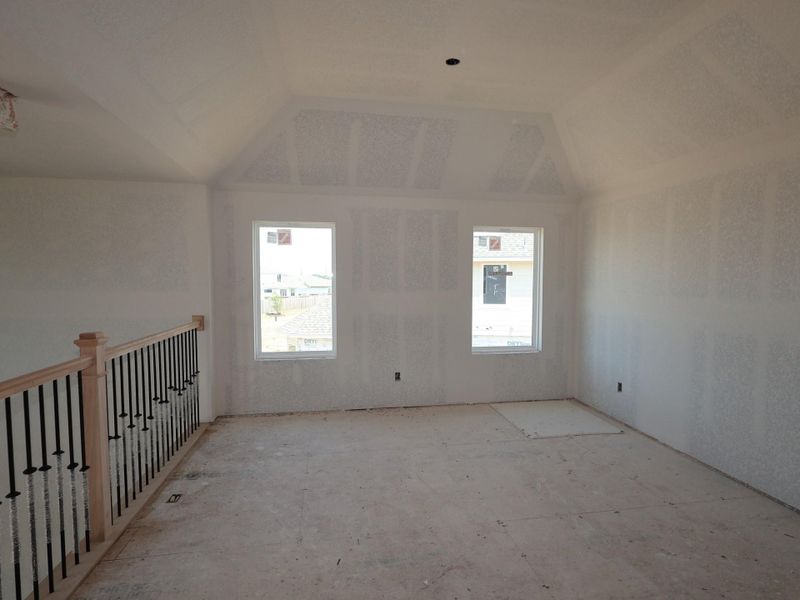 In-progress construction of a new home in Hallimore Ranch, Rosenberg, TX (Image 14). In-progress construction of a new home in Hallimore Ranch, Rosenberg, TX (Image 14).