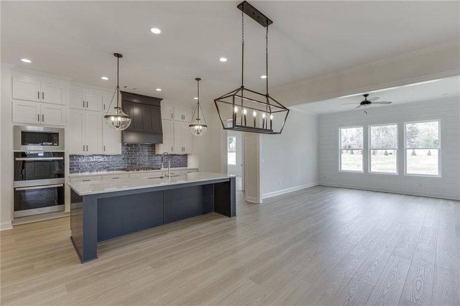 Furnished interior view inside a new home in , Cumming (Image 20).
