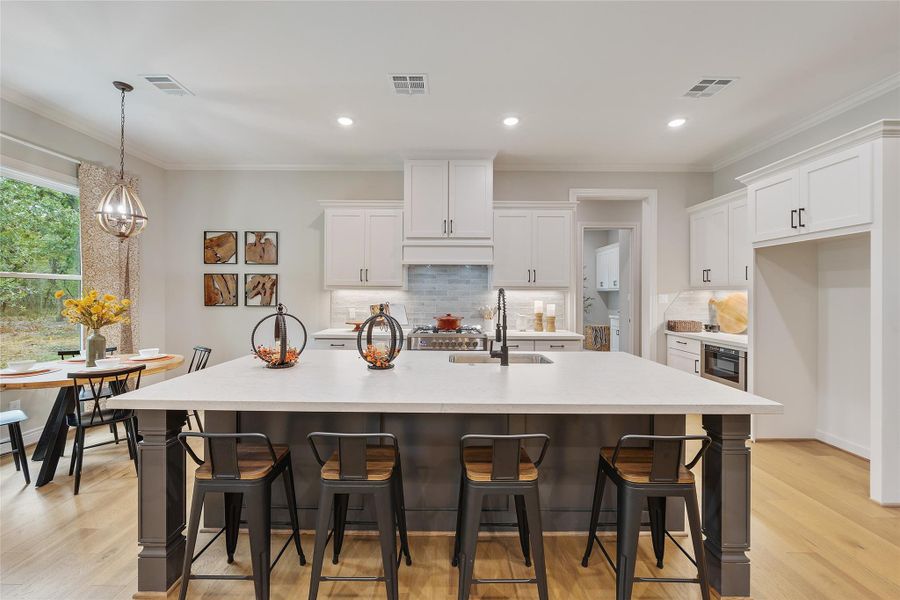 Furnished interior view inside a new home in , College Station (Image 4).