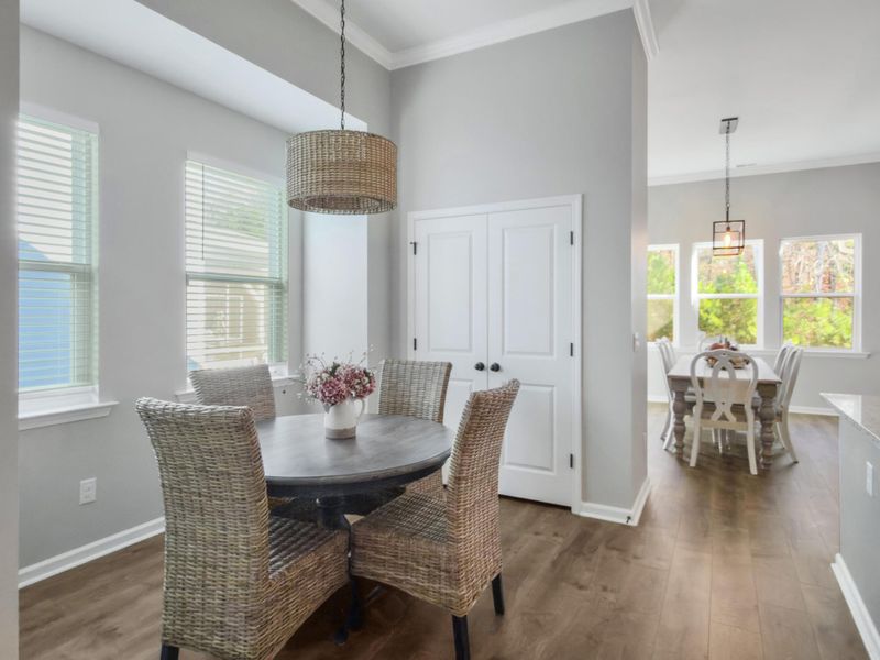 Furnished interior view inside a new home in , Summerville (Image 9). Furnished interior view inside a new home in , Summerville (Image 9).