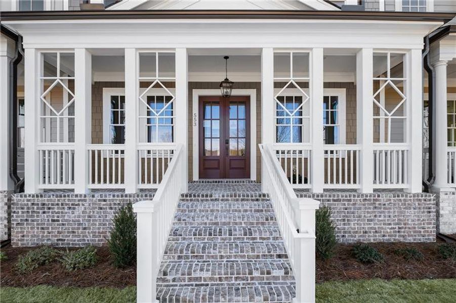Exterior details and patio area of a home in , Ball Ground (Image 2). Exterior details and patio area of a home in , Ball Ground (Image 2).