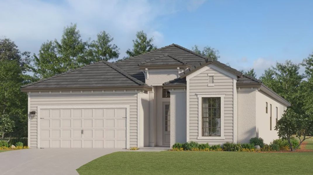 A ranch-inspired exterior A ranch-inspired exterior