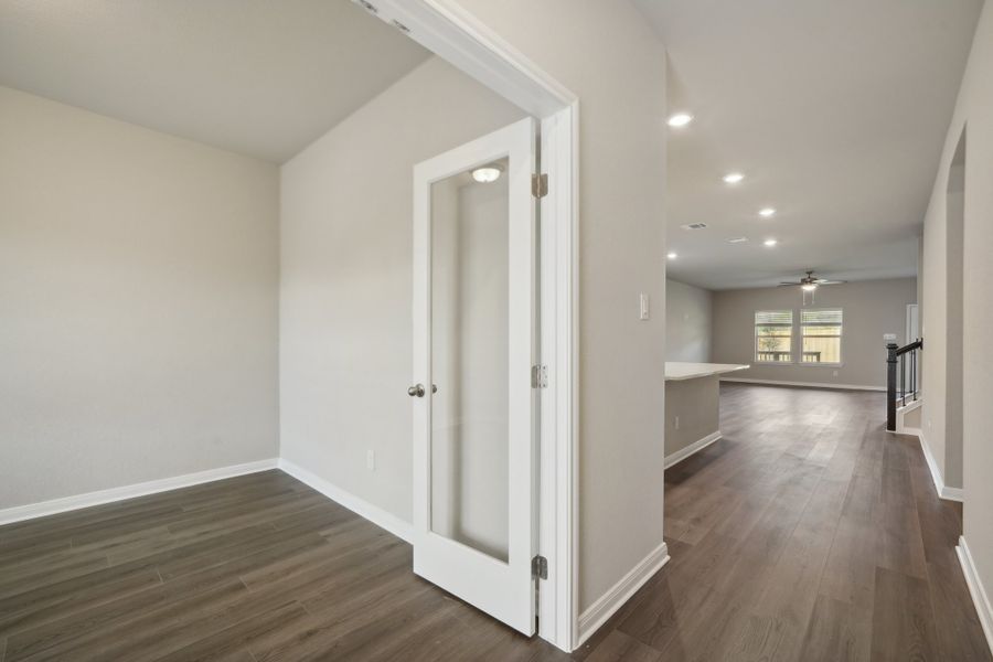 Flex space in the Matador floorplan in the Meritage Homes community.