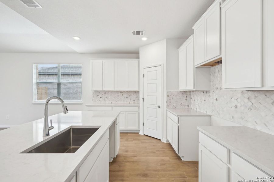 Furnished interior view inside a new home in Carmel Ranch, Schertz (Image 13).