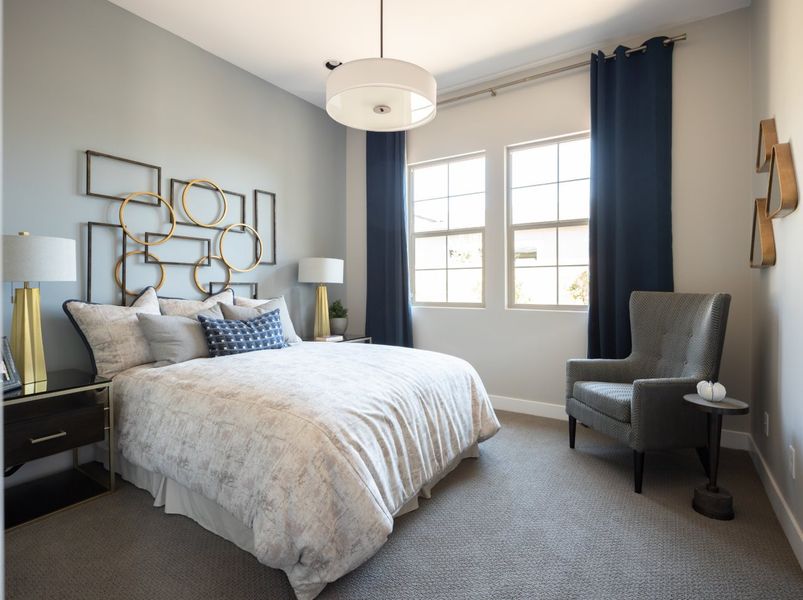 Furnished interior view inside a new home in Elegance at Eastmark, Mesa (Image 46).