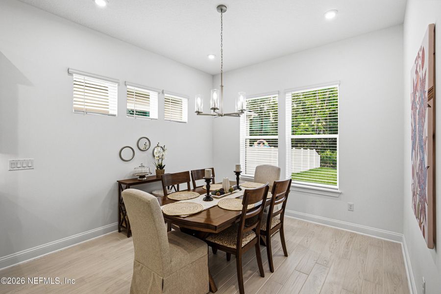 Furnished interior view inside a new home in RiverTown, St. Johns (Image 31).