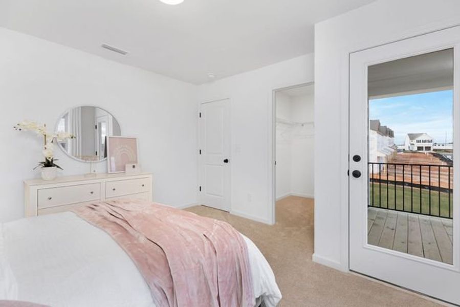 Representative furnished interior of a home built from the Seville II by True Homes in Colvin Park, Rock Hill (Image 29).