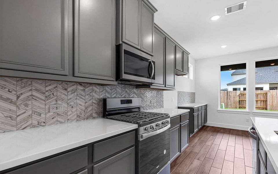 Furnished interior view inside a new home in Elyson, Katy (Image 3).