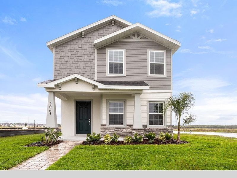 Multiple exterior elevations are available - Capri bungalow by Highland Homes Multiple exterior elevations are available - Capri bungalow by Highland Homes