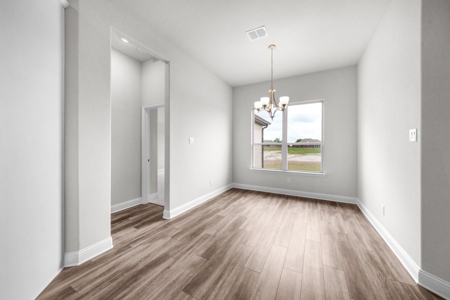 Spacious, unfurnished interior of a new home in Mallard Point, Greenville (Image 18).