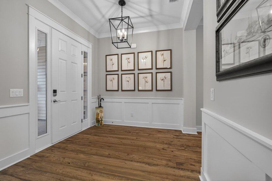 Spacious, unfurnished interior of a new home in K. Hovnanian's® Four Seasons at Lakes of Cane Bay, Summerville (Image 22).