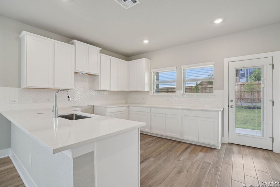 Furnished interior view inside a new home in Kallison Ranch, San Antonio (Image 5).