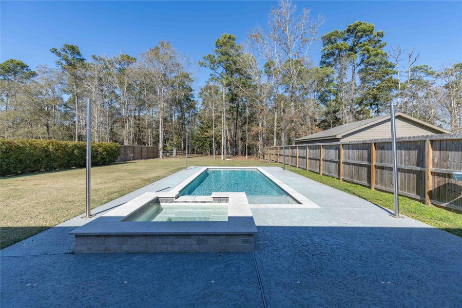 Exterior details and patio area of a home in , Anahuac (Image 22). Exterior details and patio area of a home in , Anahuac (Image 22).