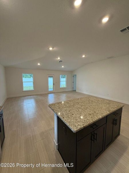 Furnished interior view inside a new home in Winding Oaks, Weeki Wachee (Image 3).