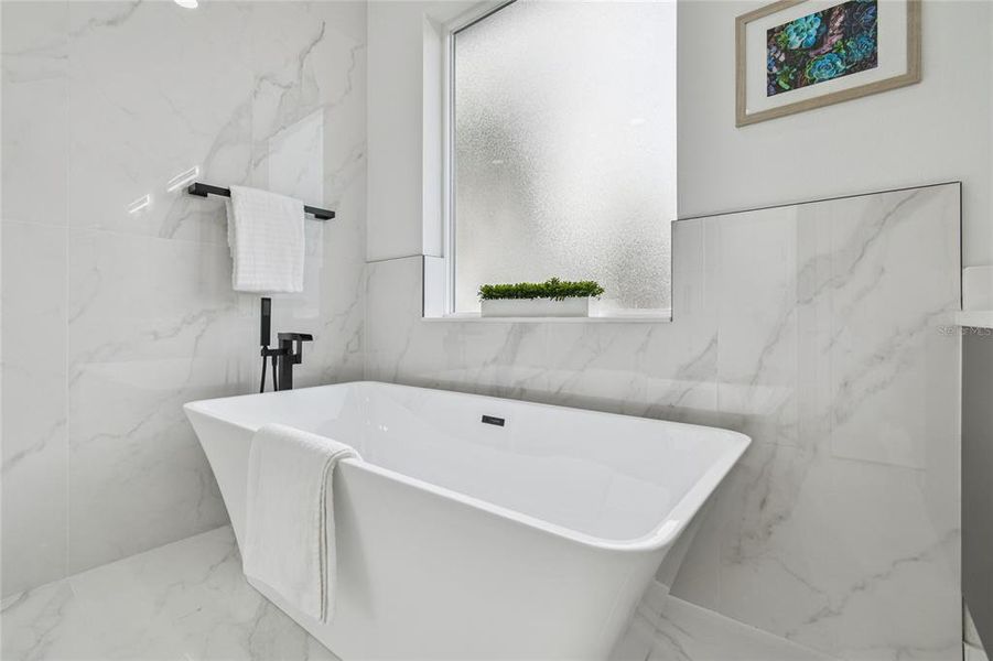 Furnished interior view inside a new home in , Tampa (Image 18).