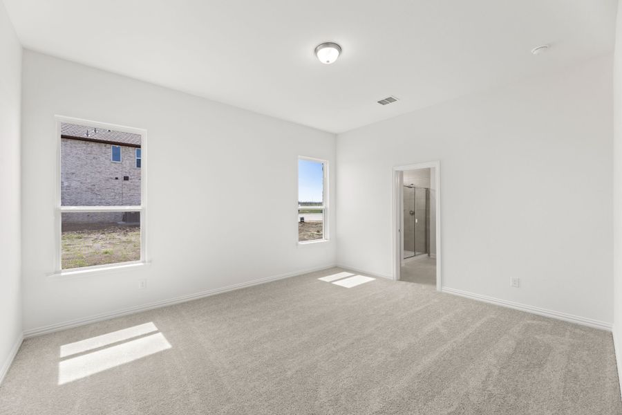 Representative unfurnished interior of a home built from the Walton by UnionMain Homes in Elevon, Lavon (Image 13). Representative unfurnished interior of a home built from the Walton by UnionMain Homes in Elevon, Lavon (Image 13).