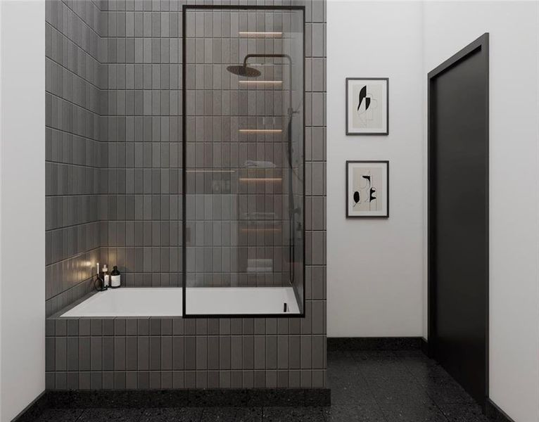 Close-up of interior finishes inside a home in , Union City (Image 6).