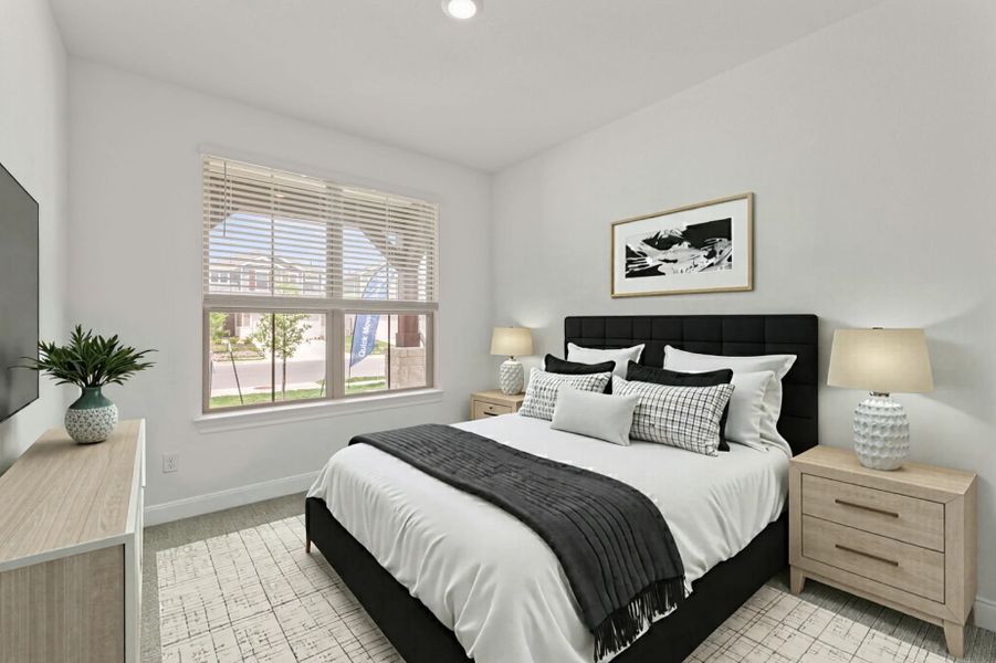 Representative furnished interior of a home built from the Oakmont by Pulte Homes in Santa Rita Ranch, Liberty Hill (Image 9). Representative furnished interior of a home built from the Oakmont by Pulte Homes in Santa Rita Ranch, Liberty Hill (Image 9).