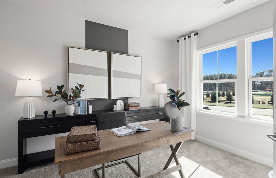 Representative furnished interior of a home built from the Valen by Pulte Homes in Sweetwater Hills, Moore (Image 14).