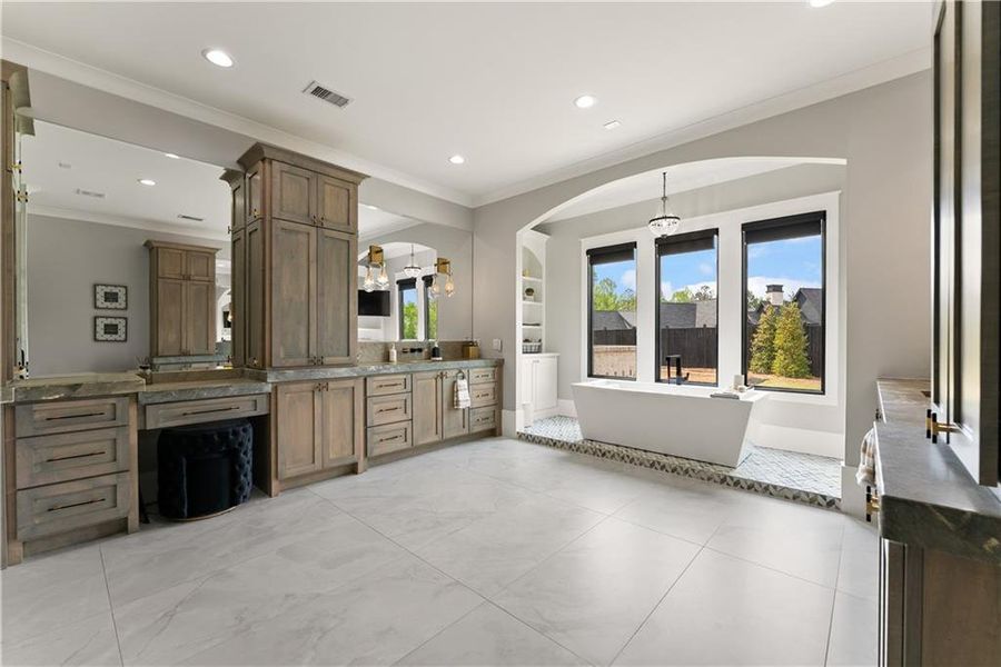 Furnished interior view inside a new home in , Jefferson (Image 65).