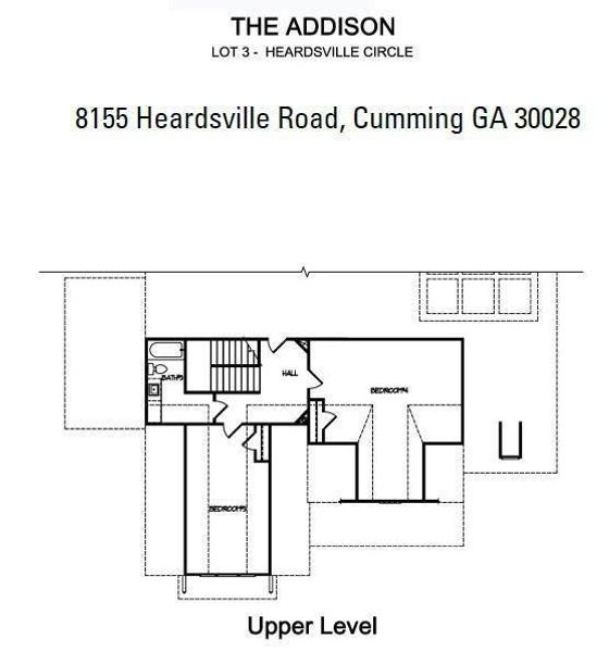 2D floor plan layout of this home in , Cumming, GA (Image 5).