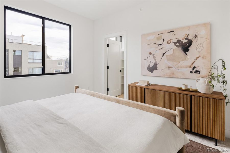 Furnished interior view inside a new home in , Denver (Image 15).