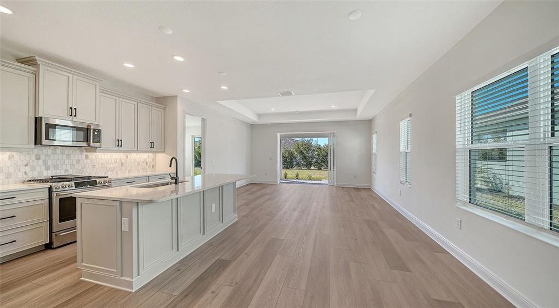 Furnished interior view inside a new home in Windward, Sarasota (Image 9).