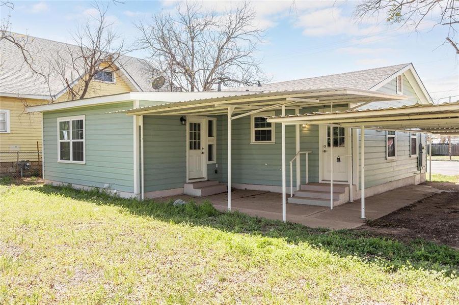 Front exterior of a new home in , Coleman, TX, highlighting curb appeal (Image 2). Front exterior of a new home in , Coleman, TX, highlighting curb appeal (Image 2).