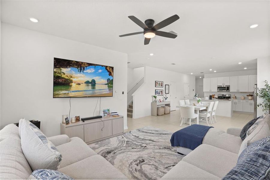 Furnished interior view inside a new home in Rivington, Debary (Image 8).