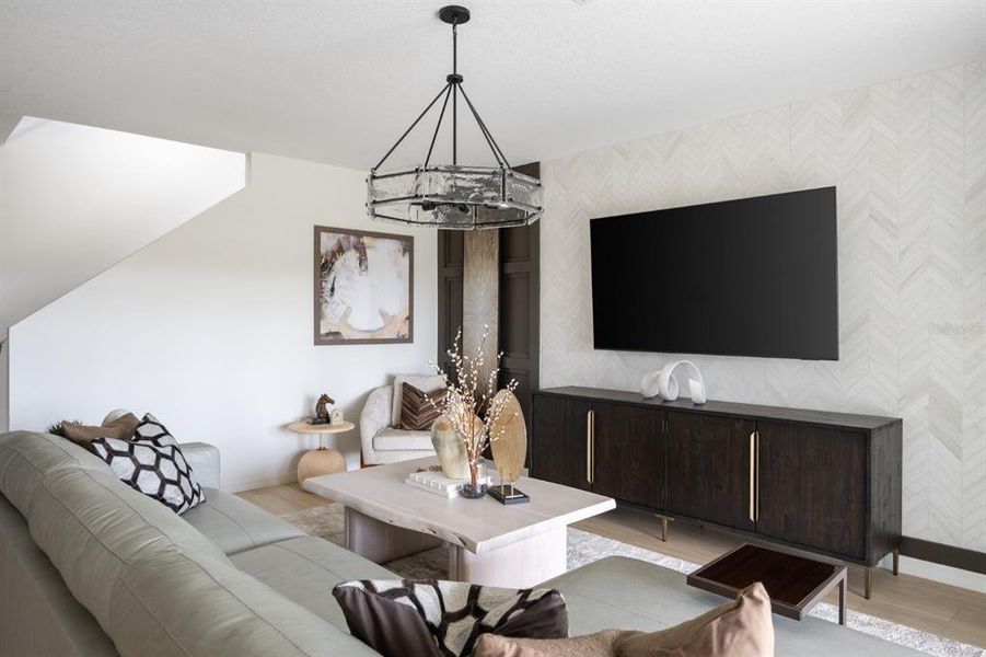 Furnished interior view inside a new home in Two Rivers, Zephyrhills (Image 5). Furnished interior view inside a new home in Two Rivers, Zephyrhills (Image 5).