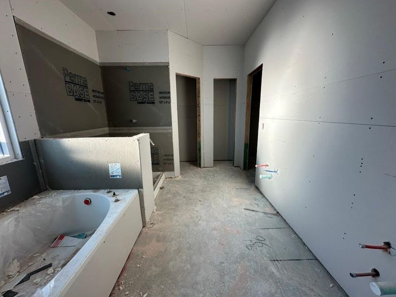 In-progress construction of a new home in Covenant Springs, Springtown, TX (Image 13). In-progress construction of a new home in Covenant Springs, Springtown, TX (Image 13).