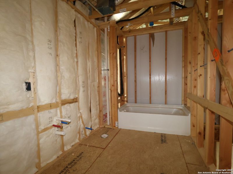 In-progress construction of a new home in Winding Brook, San Antonio, TX (Image 29).