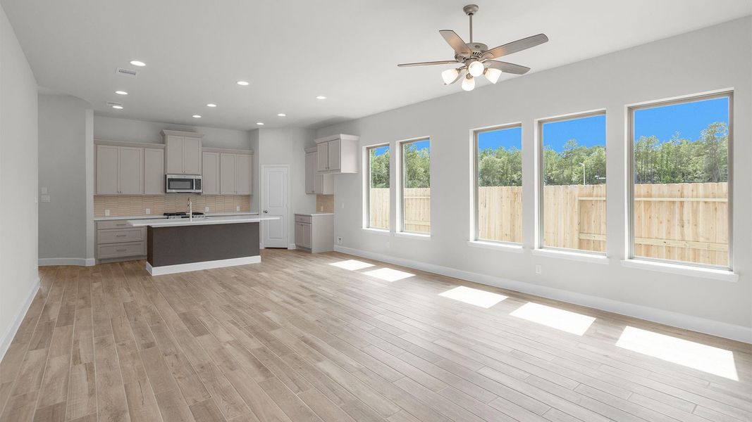 Spacious, unfurnished interior of a new home in Wildtree, Magnolia (Image 13). Spacious, unfurnished interior of a new home in Wildtree, Magnolia (Image 13).