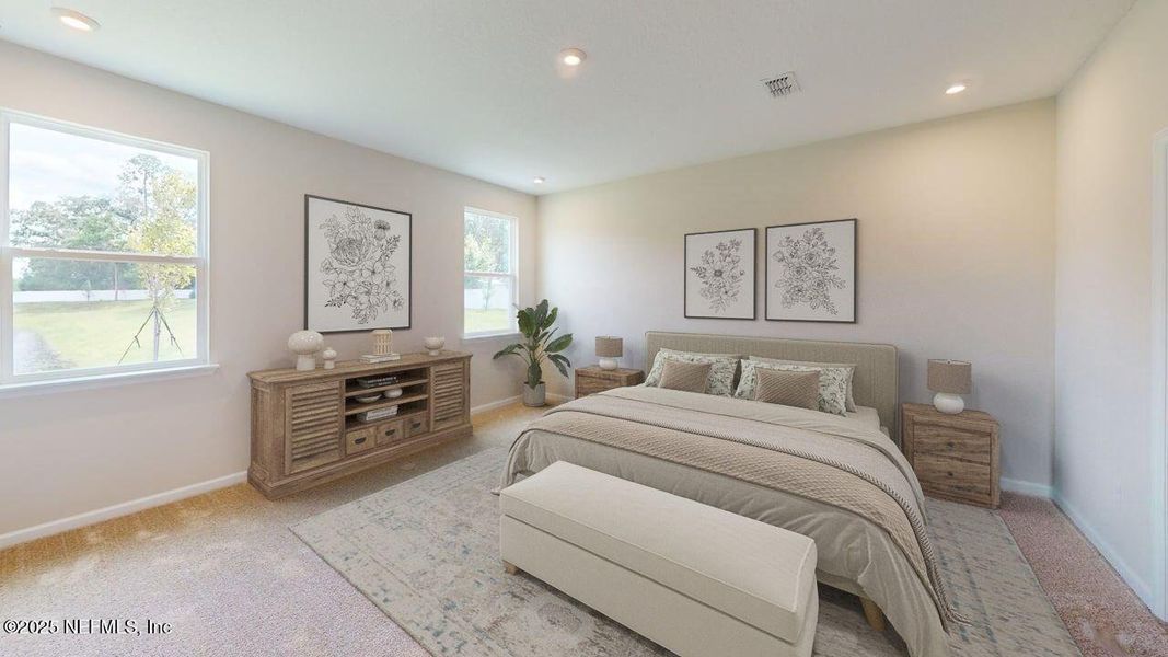 Furnished interior view inside a new home in Sandridge Hills, Green Cove Springs (Image 6).