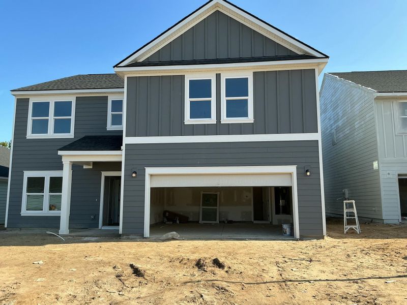 In-progress construction of a new home in Tea Farm: Presidents Series, Ravenel, SC (Image 22).