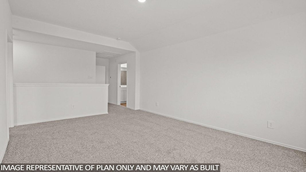 Spacious, unfurnished interior of a new home in Cypress Green, Tomball (Image 20).