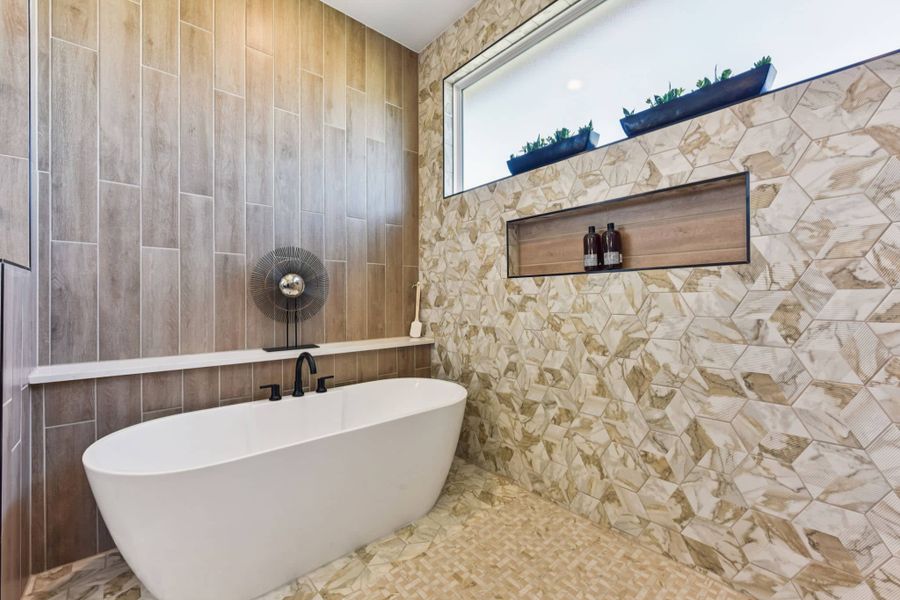 Furnished interior view inside a new home in Feathergrass, Florence (Image 54).