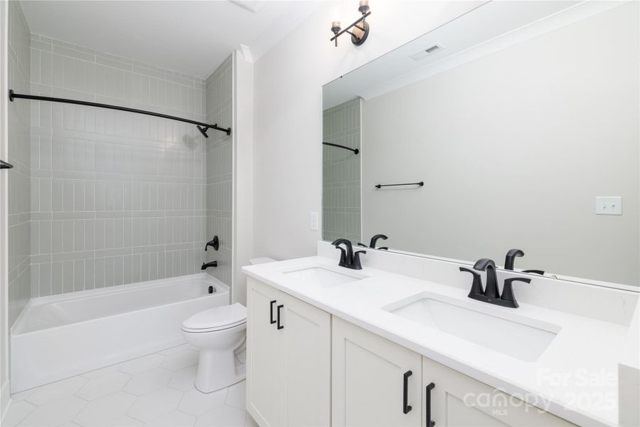 Furnished interior view inside a new home in , Charlotte (Image 4). Furnished interior view inside a new home in , Charlotte (Image 4).